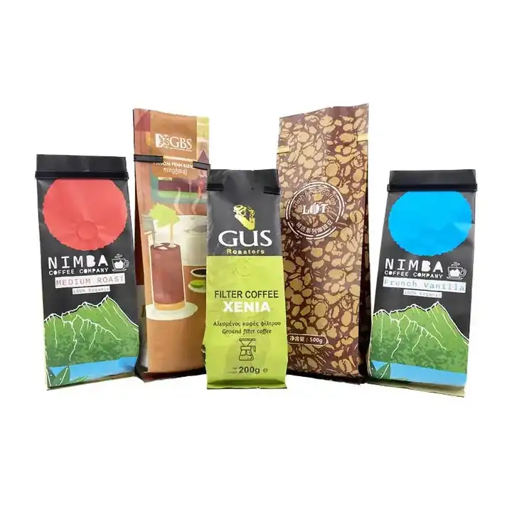 Side Gusset Coffee Bags product packaging photo