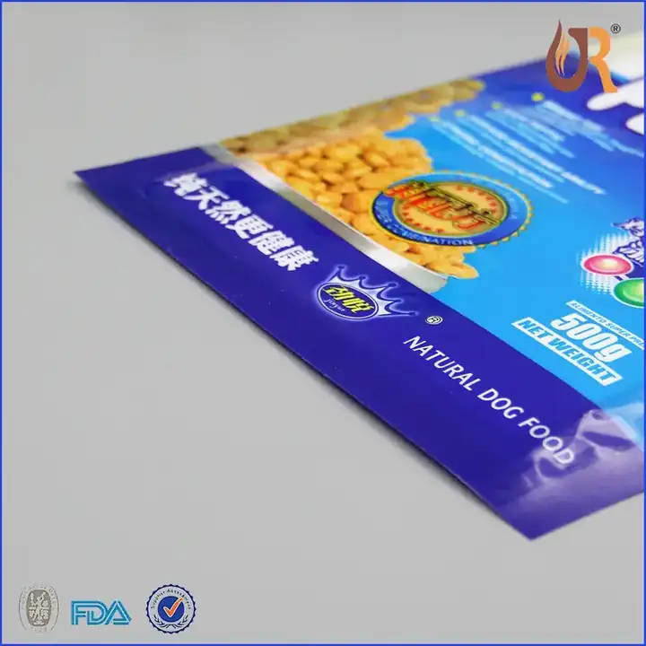 Back Seal Pet Food Bags product packaging photo 6