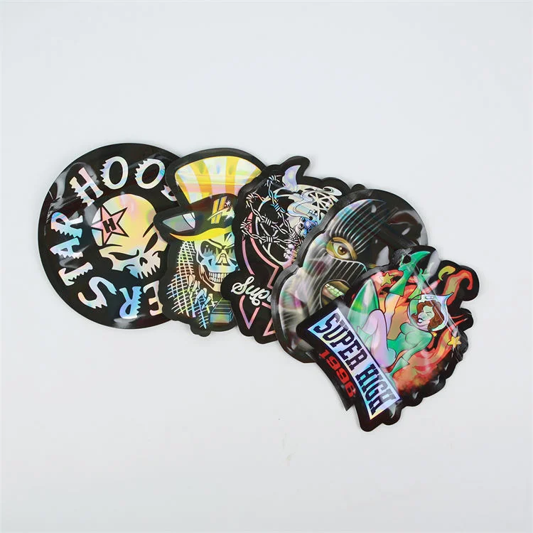 Child proof custom shaped pouch product photos 4