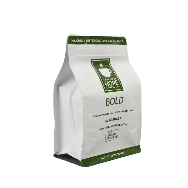 Flat Bottom Coffee Bags product packaging photo 2