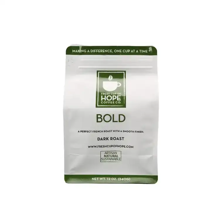 Flat Bottom Coffee Bags product packaging photo 3