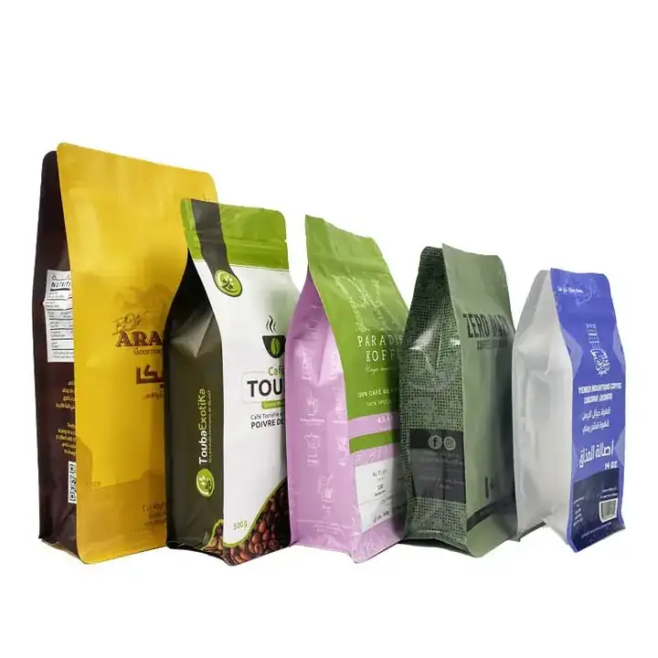 Flat Bottom Coffee Bags product packaging photo 8
