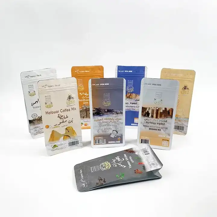 Flat Bottom Powder Bags product packaging photo 6