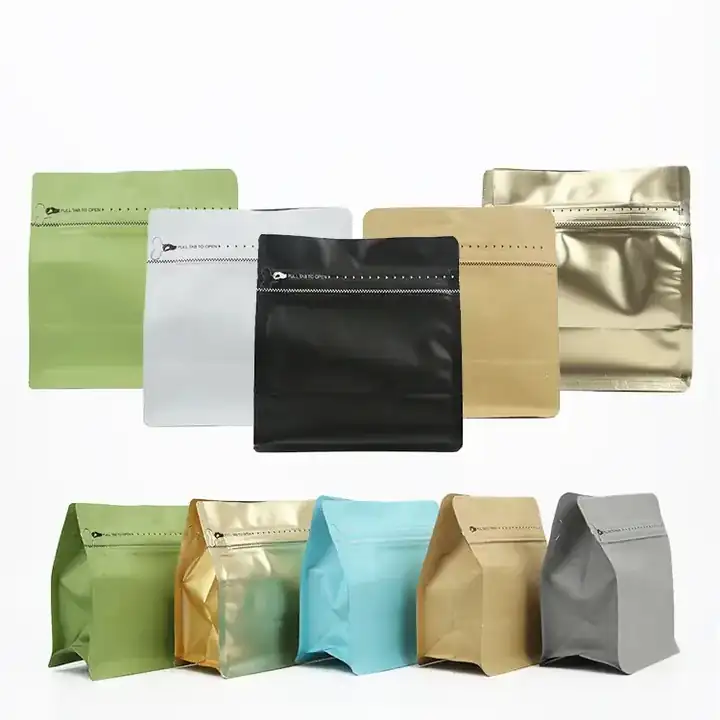 Kraft Paper Coffee Bags product packaging photo 3