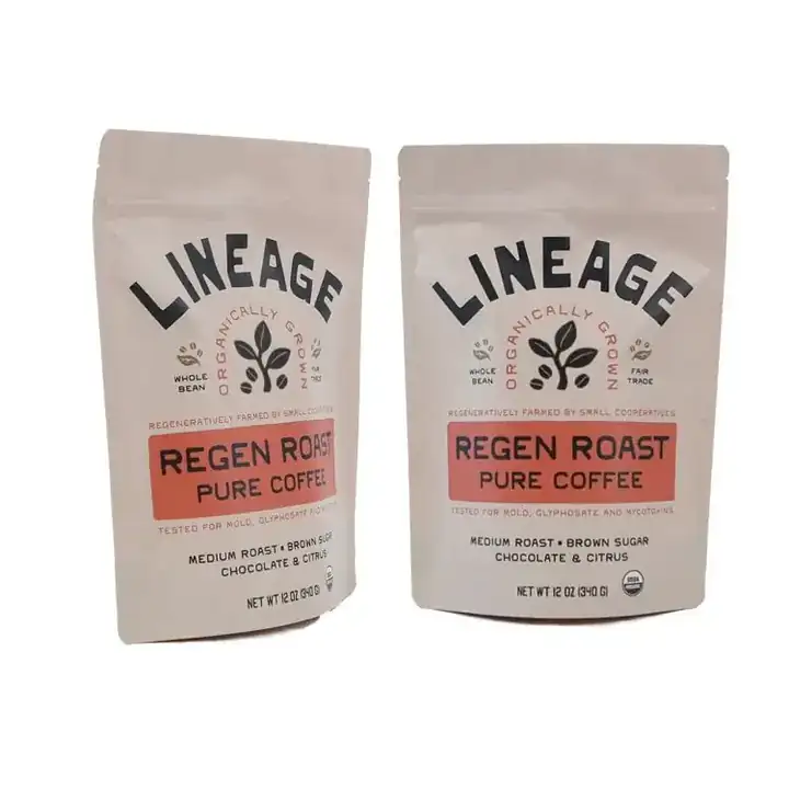 Kraft Paper Coffee Bags product packaging photo 8