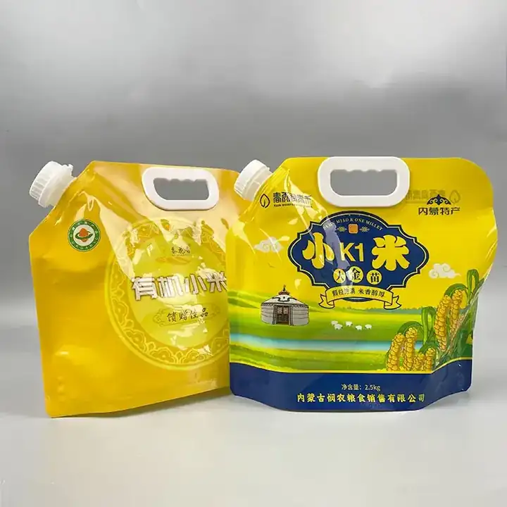 2.5kg Millet Spout Pouches product packaging photo 2