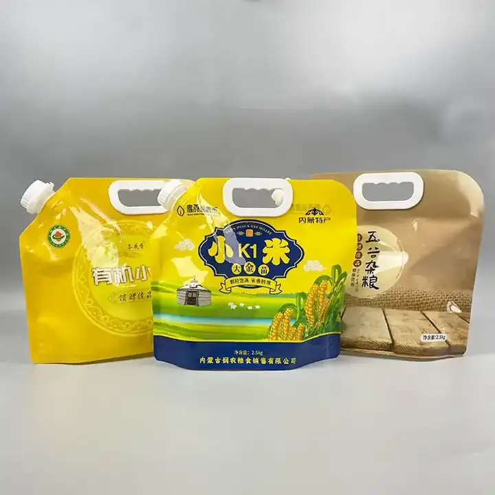 2.5kg Millet Spout Pouches product packaging photo 4
