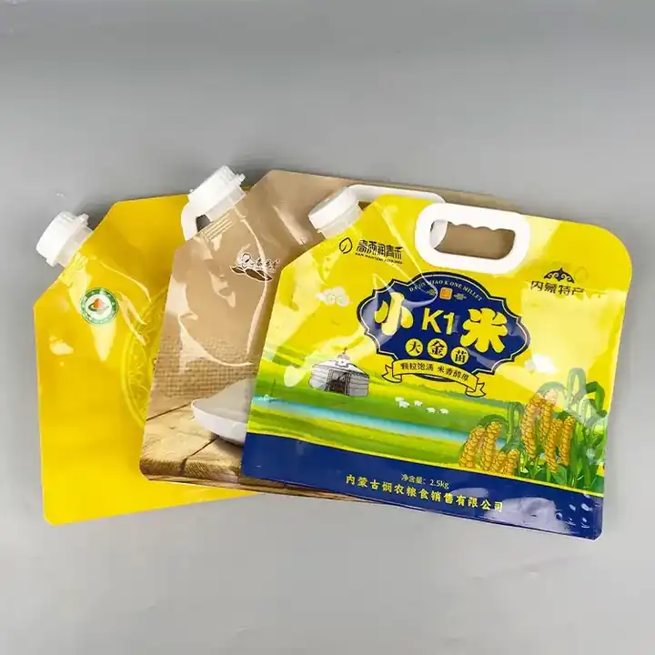 2.5kg Millet Spout Pouches product packaging photo 5