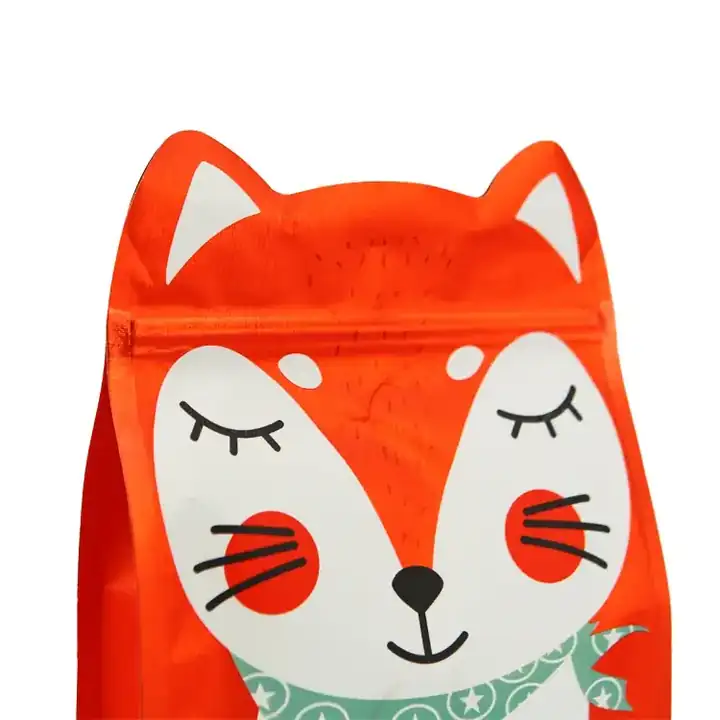 Special Shaped Flat Bottom Pet Food Bags product packaging photo 2
