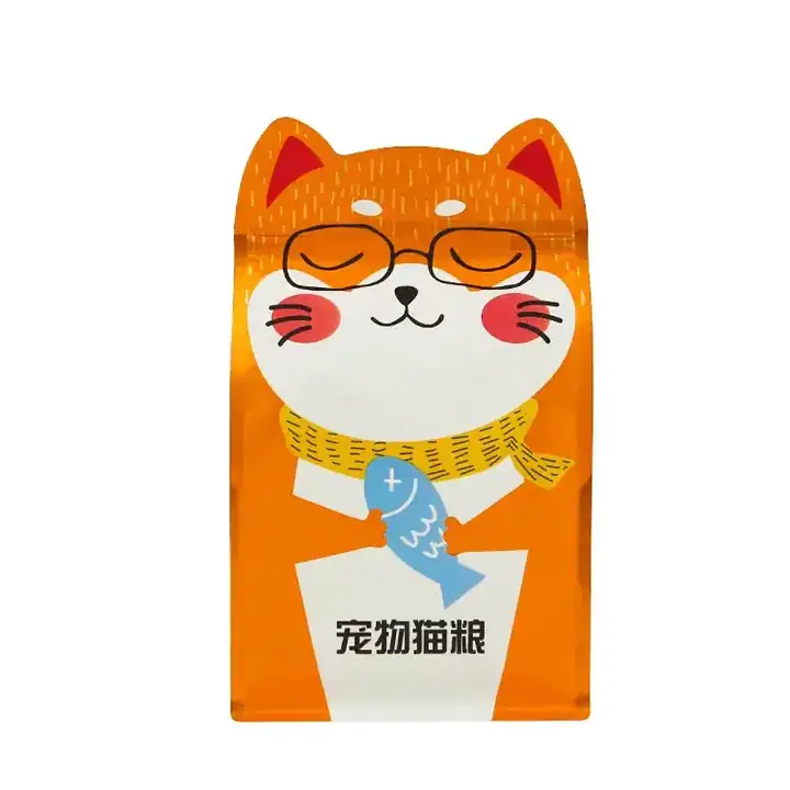 Special Shaped Flat Bottom Pet Food Bags product packaging photo 5