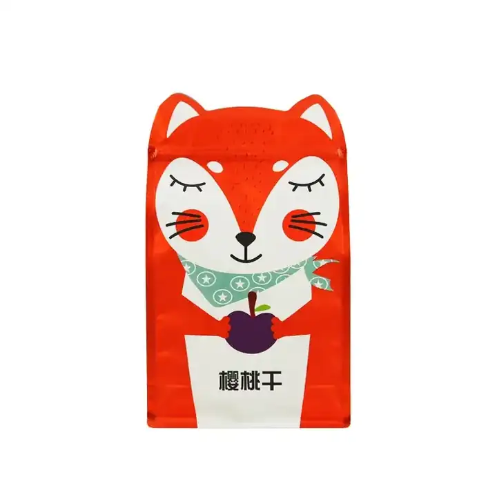 Special Shaped Flat Bottom Pet Food Bags product packaging photo 7