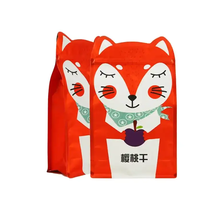 Special Shaped Flat Bottom Pet Food Bags product packaging photo 9