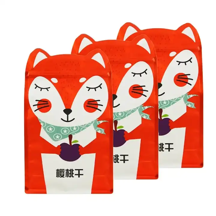 Special Shaped Flat Bottom Pet Food Bags product packaging photo 11