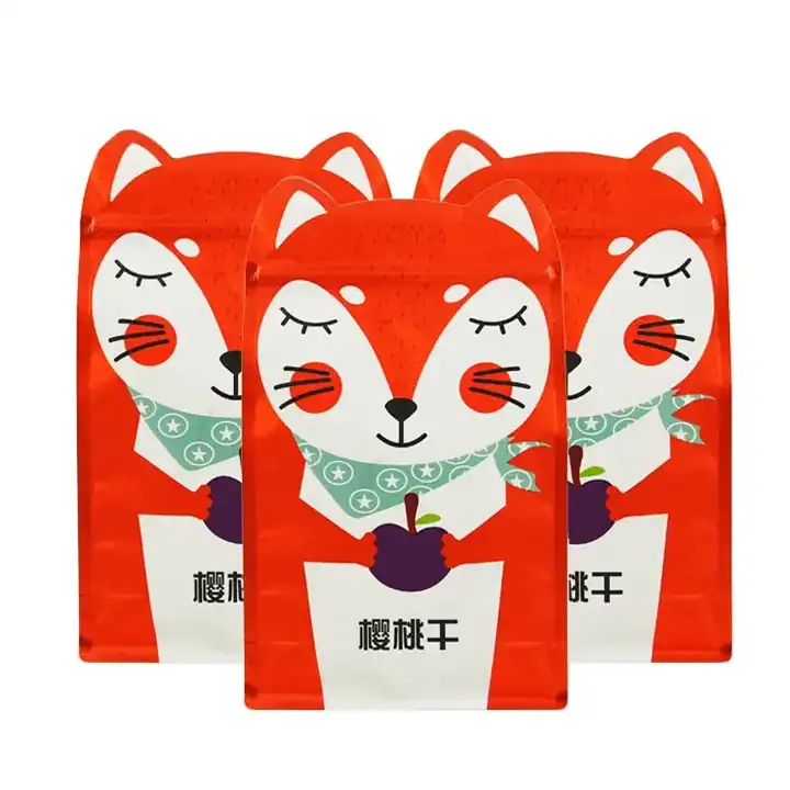 Special Shaped Flat Bottom Pet Food Bags product packaging photo 12