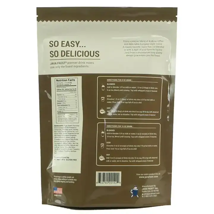 Stand Up Powder Bags product packaging photo 10