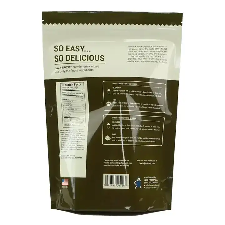 Stand Up Powder Bags product packaging photo 12