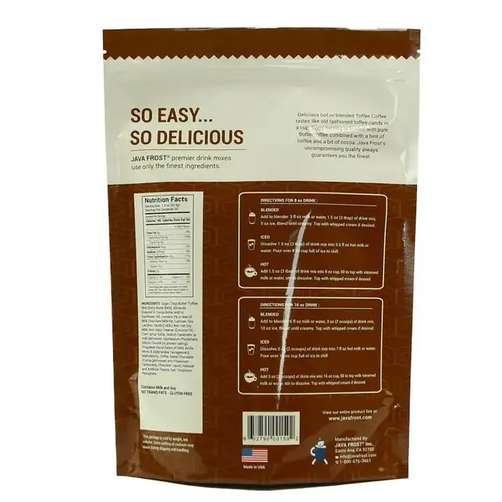 Stand Up Powder Bags product packaging photo 14