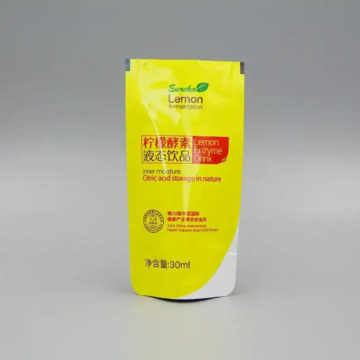 Stand Up Powder Drink Bags product packaging photo