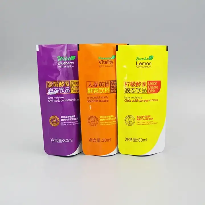 Stand Up Powder Drink Bags product packaging photo 10