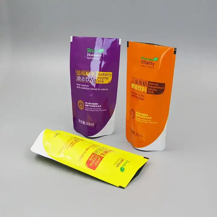 Stand Up Powder Drink Bags product packaging photo 13