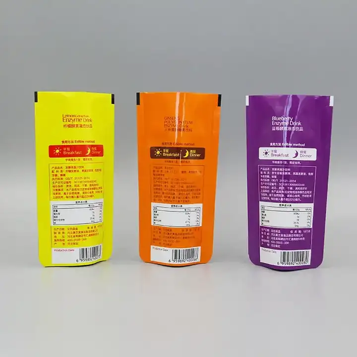 Stand Up Powder Drink Bags product packaging photo 19