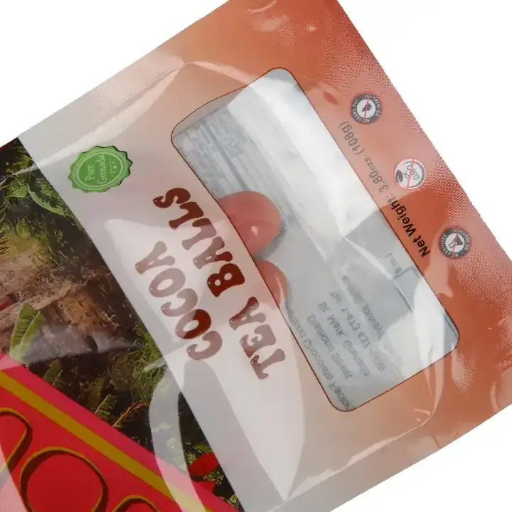 Stand Up Tea Bags with Window product packaging photo 2