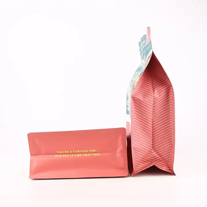 Zipper Flat Bottom Pet Food Bags product packaging photo 12